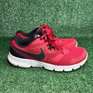 Nike Flex Experience RN 3 Red Road Running Shoes Womens Size 8 (6.5Y)